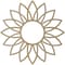 Ekena Millwork Daisy Wood Fretwork Pierced Ceiling Medallion, Hickory, 32"OD x 11 1/8"ID x 3/8"T CMWP32X32X0375DAHI - alternate 2